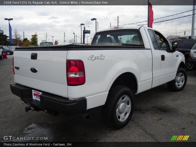 Oxford White / Medium/Dark Flint 2008 Ford F150 XL Regular Cab 4x4