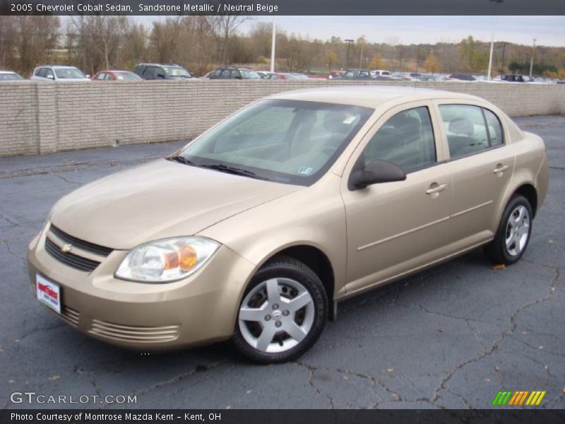 Sandstone Metallic / Neutral Beige 2005 Chevrolet Cobalt Sedan
