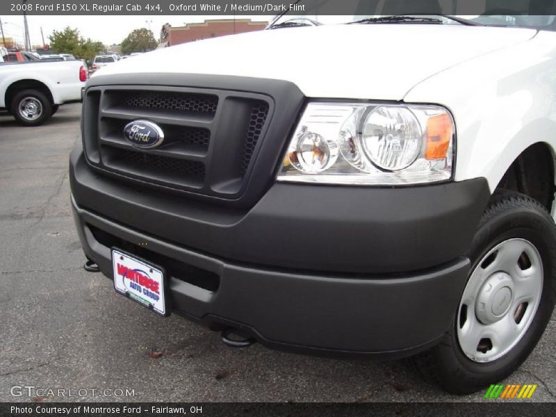 Oxford White / Medium/Dark Flint 2008 Ford F150 XL Regular Cab 4x4