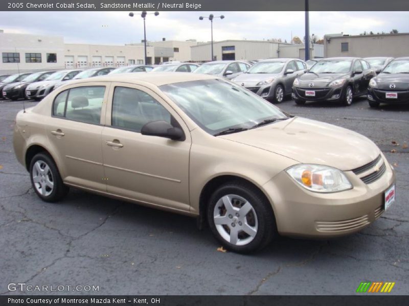 Sandstone Metallic / Neutral Beige 2005 Chevrolet Cobalt Sedan