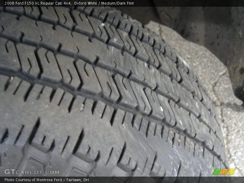 Oxford White / Medium/Dark Flint 2008 Ford F150 XL Regular Cab 4x4