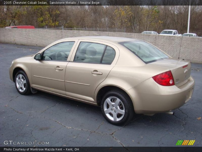 Sandstone Metallic / Neutral Beige 2005 Chevrolet Cobalt Sedan