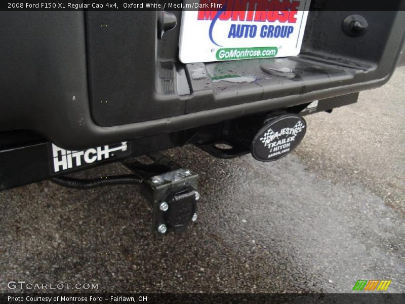 Oxford White / Medium/Dark Flint 2008 Ford F150 XL Regular Cab 4x4