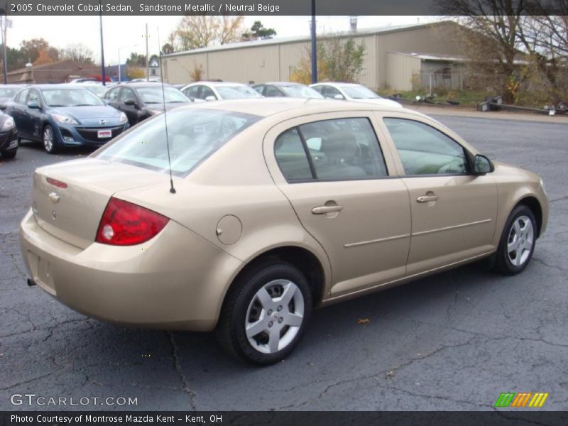 Sandstone Metallic / Neutral Beige 2005 Chevrolet Cobalt Sedan