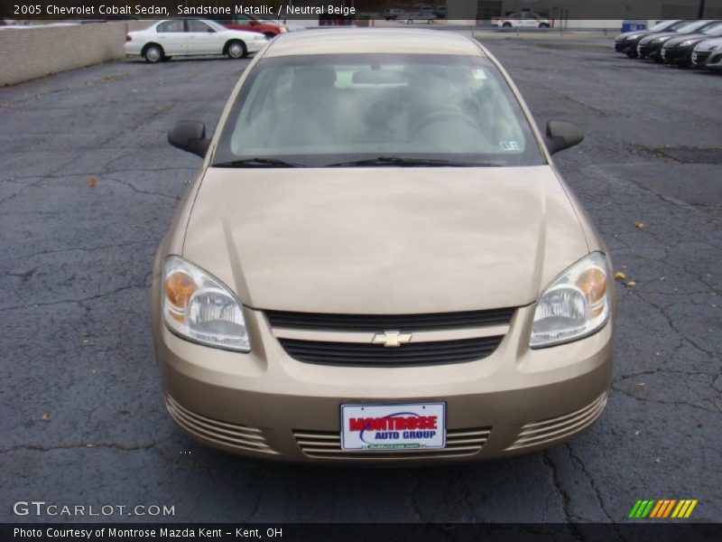 Sandstone Metallic / Neutral Beige 2005 Chevrolet Cobalt Sedan