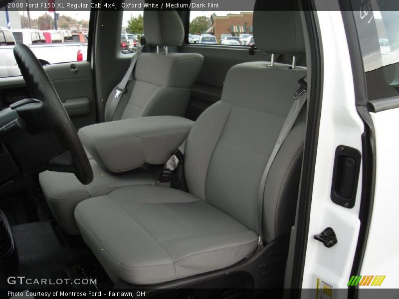  2008 F150 XL Regular Cab 4x4 Medium/Dark Flint Interior