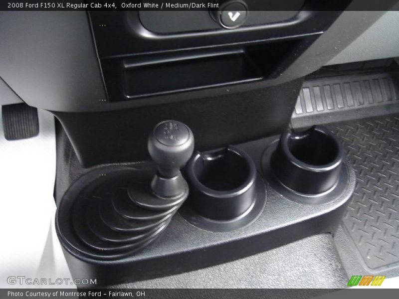 Oxford White / Medium/Dark Flint 2008 Ford F150 XL Regular Cab 4x4