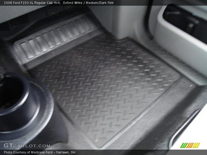 Oxford White / Medium/Dark Flint 2008 Ford F150 XL Regular Cab 4x4