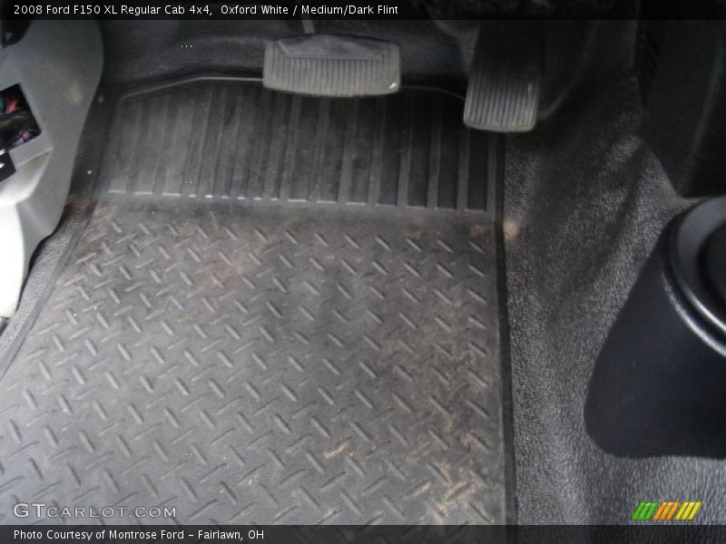 Oxford White / Medium/Dark Flint 2008 Ford F150 XL Regular Cab 4x4