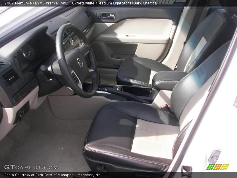 2007 Milan V6 Premier AWD Medium Light Stone/Dark Charcoal Interior