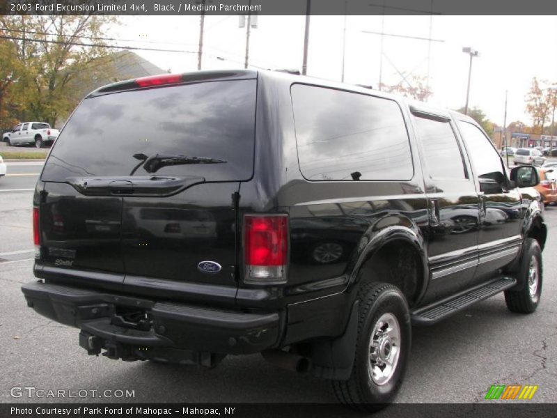 Black / Medium Parchment 2003 Ford Excursion Limited 4x4