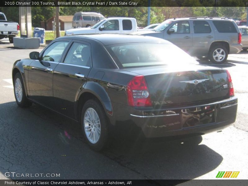 Brilliant Black Crystal Pearl / Dark Slate Gray 2010 Chrysler 300 Touring