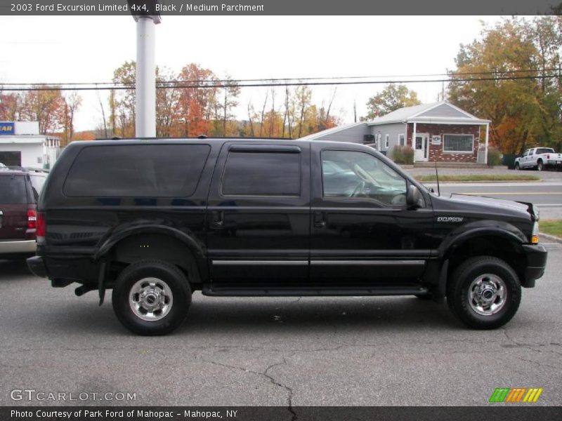 Black / Medium Parchment 2003 Ford Excursion Limited 4x4