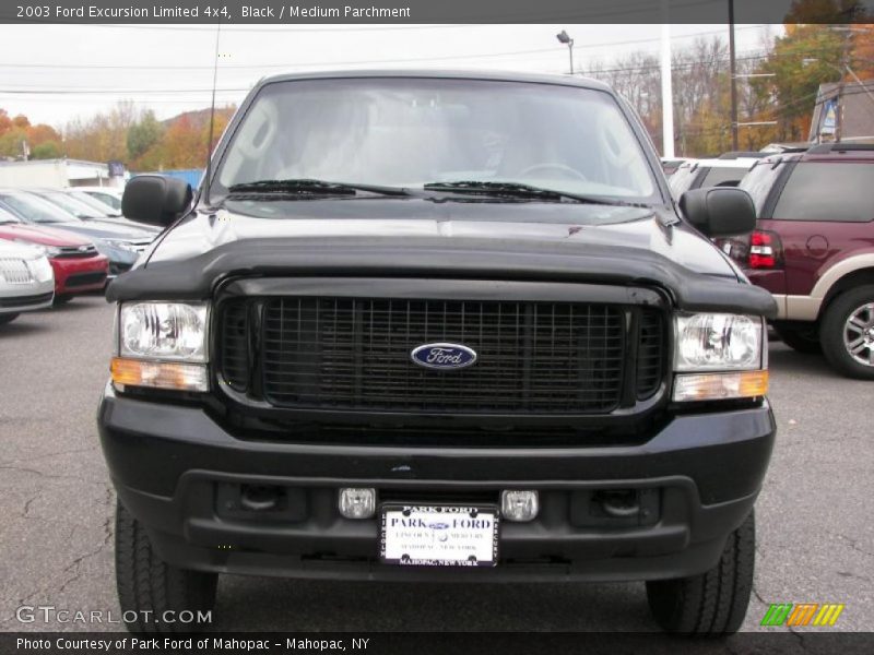 Black / Medium Parchment 2003 Ford Excursion Limited 4x4