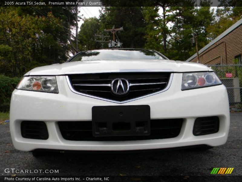Premium White Pearl / Quartz 2005 Acura TSX Sedan