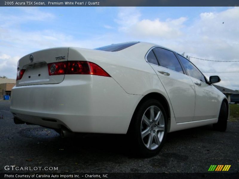 Premium White Pearl / Quartz 2005 Acura TSX Sedan