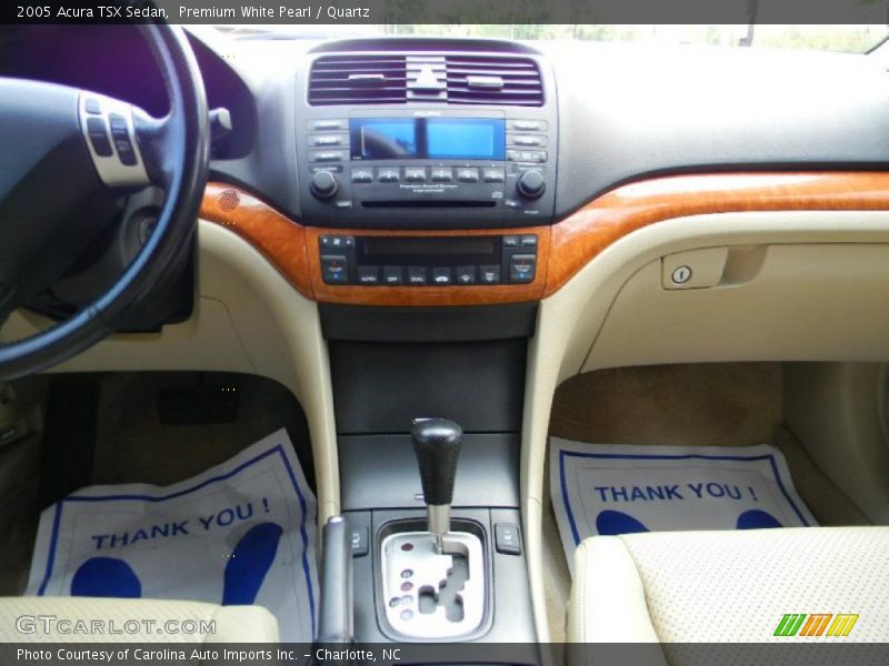 Premium White Pearl / Quartz 2005 Acura TSX Sedan