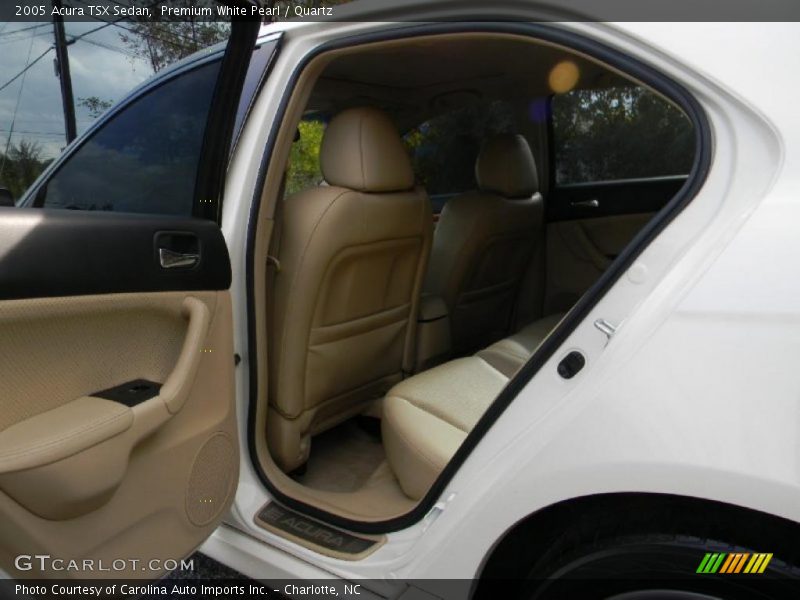 Premium White Pearl / Quartz 2005 Acura TSX Sedan
