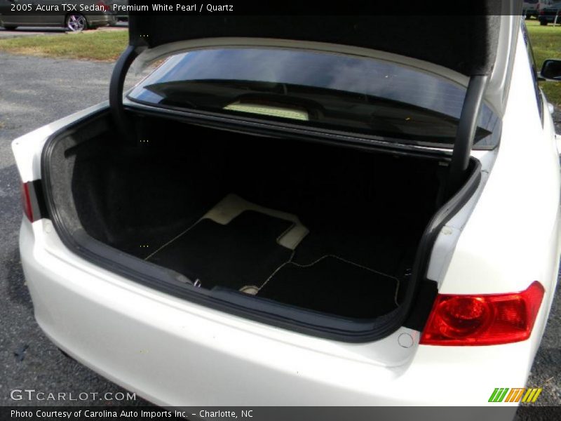 Premium White Pearl / Quartz 2005 Acura TSX Sedan
