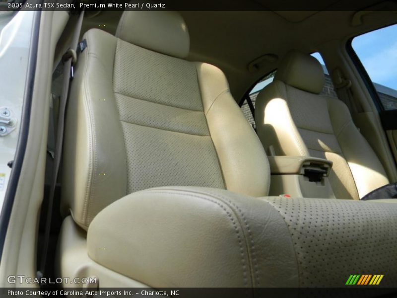Premium White Pearl / Quartz 2005 Acura TSX Sedan