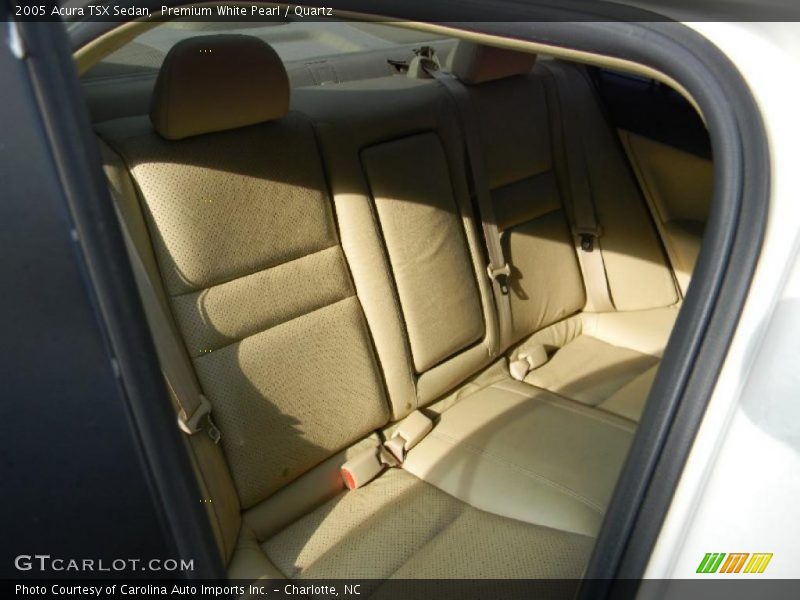 Premium White Pearl / Quartz 2005 Acura TSX Sedan