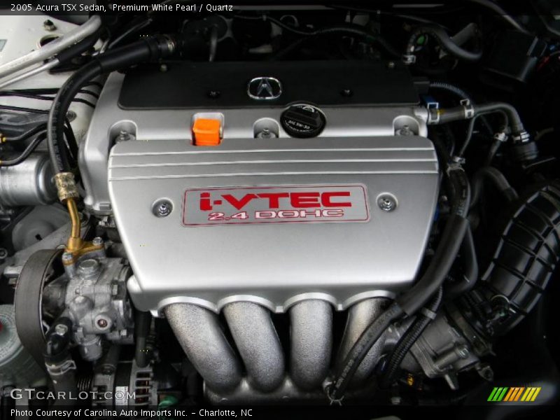 Premium White Pearl / Quartz 2005 Acura TSX Sedan