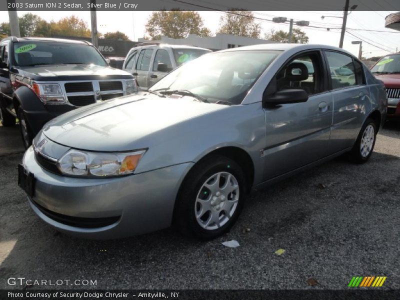 Silver Blue / Gray 2003 Saturn ION 2 Sedan