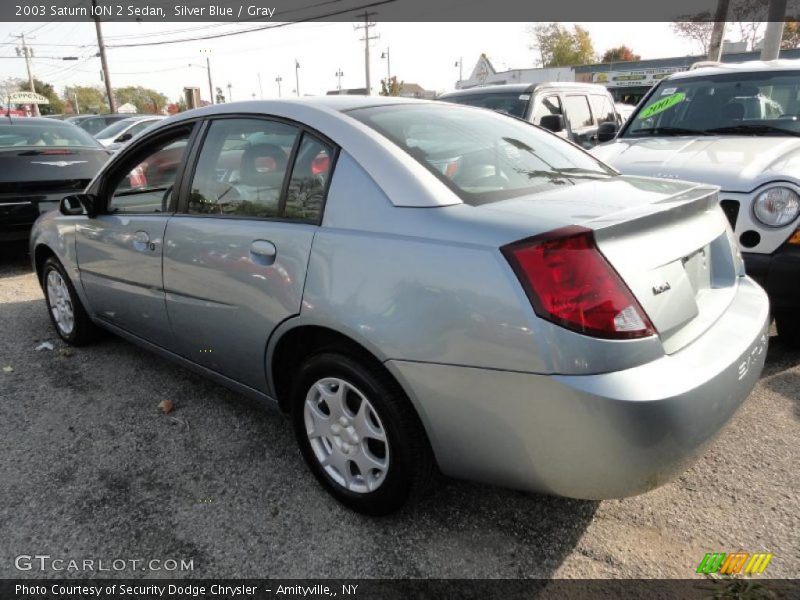 Silver Blue / Gray 2003 Saturn ION 2 Sedan