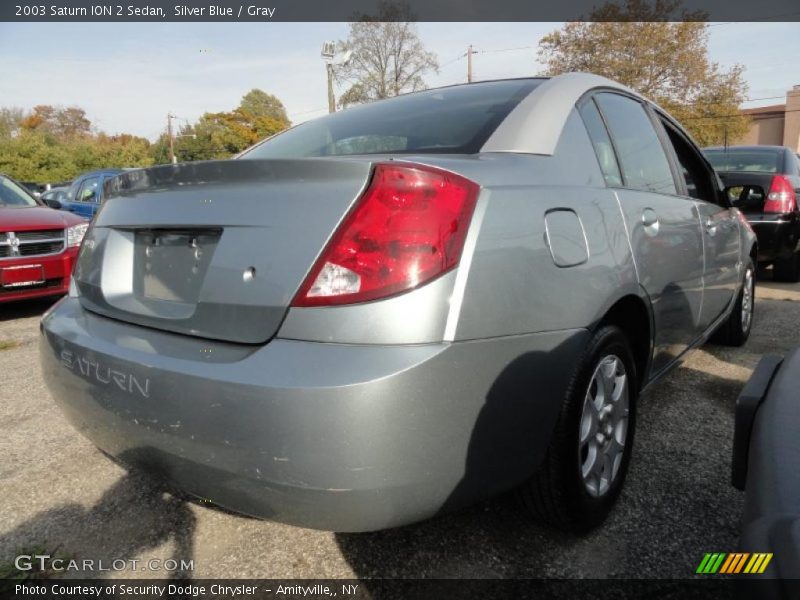 Silver Blue / Gray 2003 Saturn ION 2 Sedan