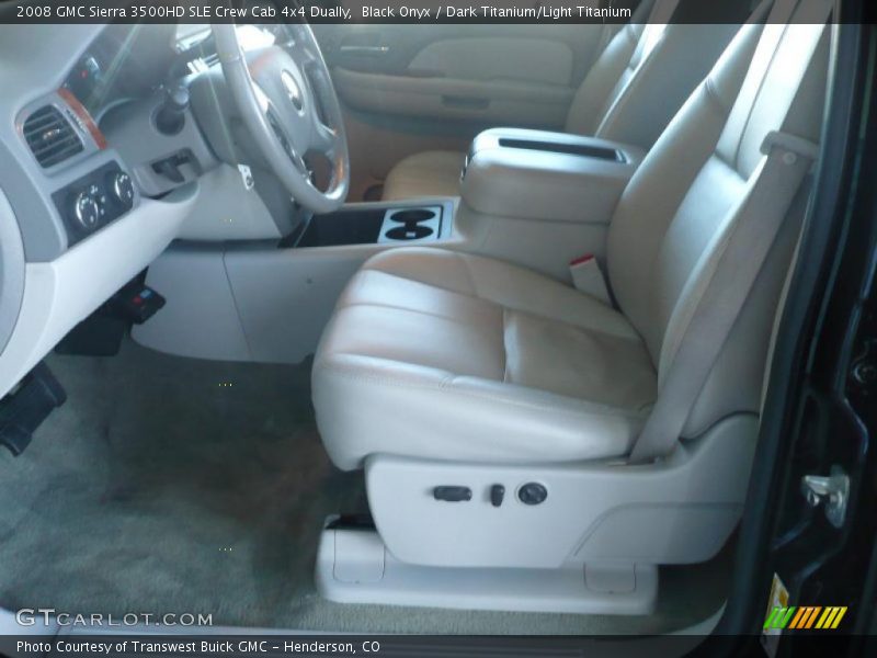 Black Onyx / Dark Titanium/Light Titanium 2008 GMC Sierra 3500HD SLE Crew Cab 4x4 Dually