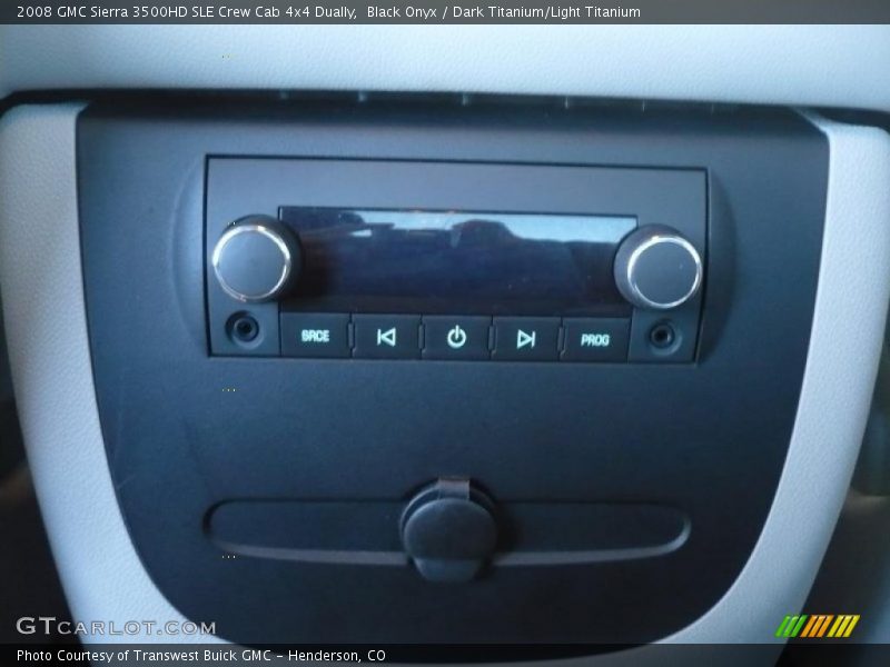 Black Onyx / Dark Titanium/Light Titanium 2008 GMC Sierra 3500HD SLE Crew Cab 4x4 Dually