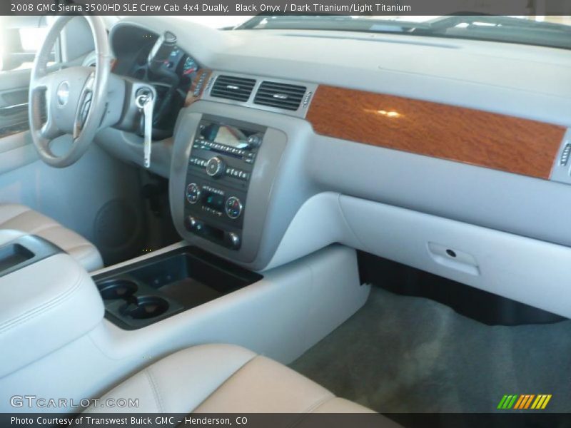 Black Onyx / Dark Titanium/Light Titanium 2008 GMC Sierra 3500HD SLE Crew Cab 4x4 Dually