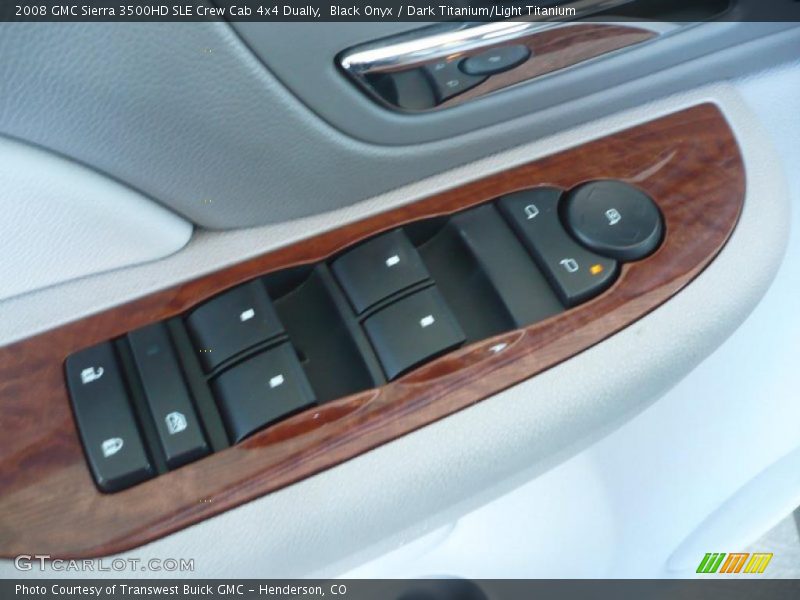 Black Onyx / Dark Titanium/Light Titanium 2008 GMC Sierra 3500HD SLE Crew Cab 4x4 Dually