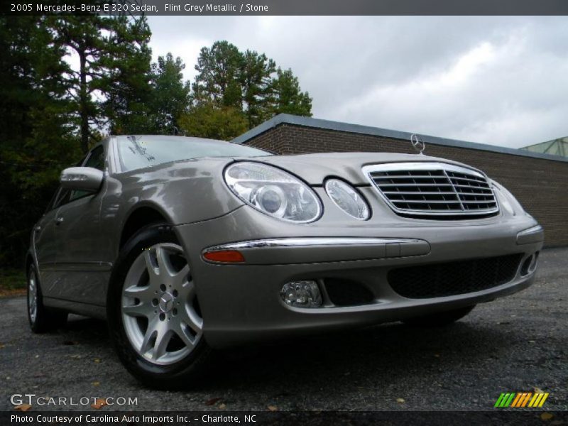 Flint Grey Metallic / Stone 2005 Mercedes-Benz E 320 Sedan