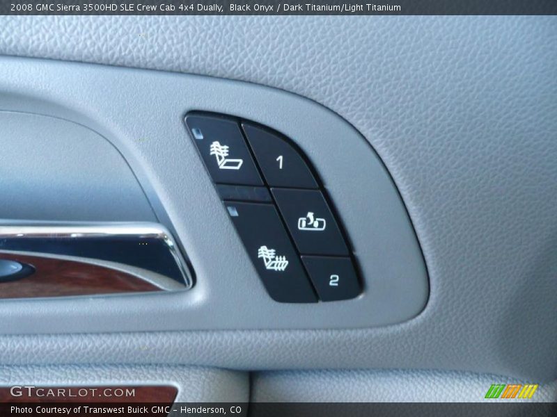 Black Onyx / Dark Titanium/Light Titanium 2008 GMC Sierra 3500HD SLE Crew Cab 4x4 Dually