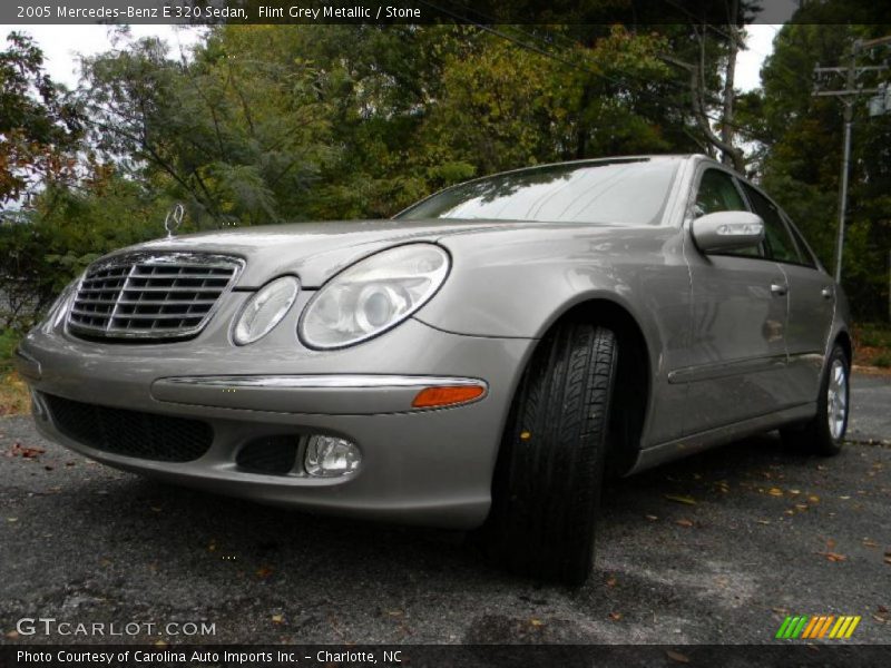 Flint Grey Metallic / Stone 2005 Mercedes-Benz E 320 Sedan