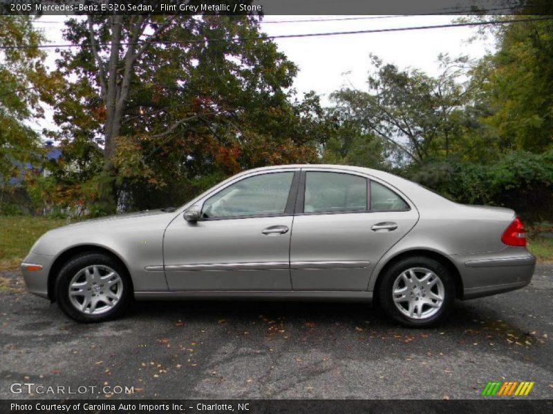 Flint Grey Metallic / Stone 2005 Mercedes-Benz E 320 Sedan