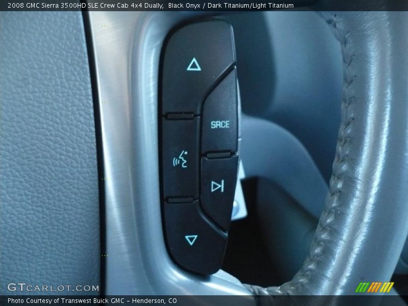 Black Onyx / Dark Titanium/Light Titanium 2008 GMC Sierra 3500HD SLE Crew Cab 4x4 Dually