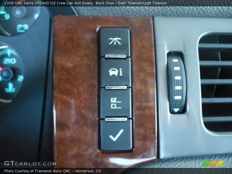 Black Onyx / Dark Titanium/Light Titanium 2008 GMC Sierra 3500HD SLE Crew Cab 4x4 Dually