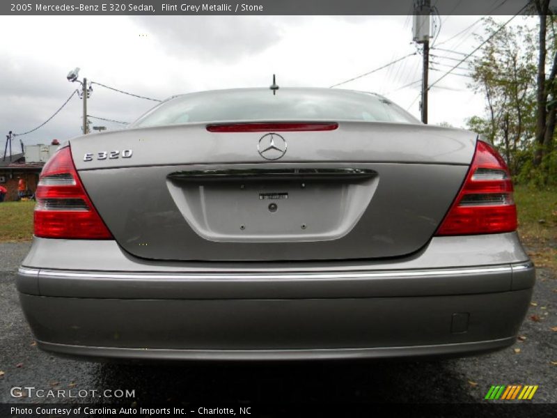 Flint Grey Metallic / Stone 2005 Mercedes-Benz E 320 Sedan