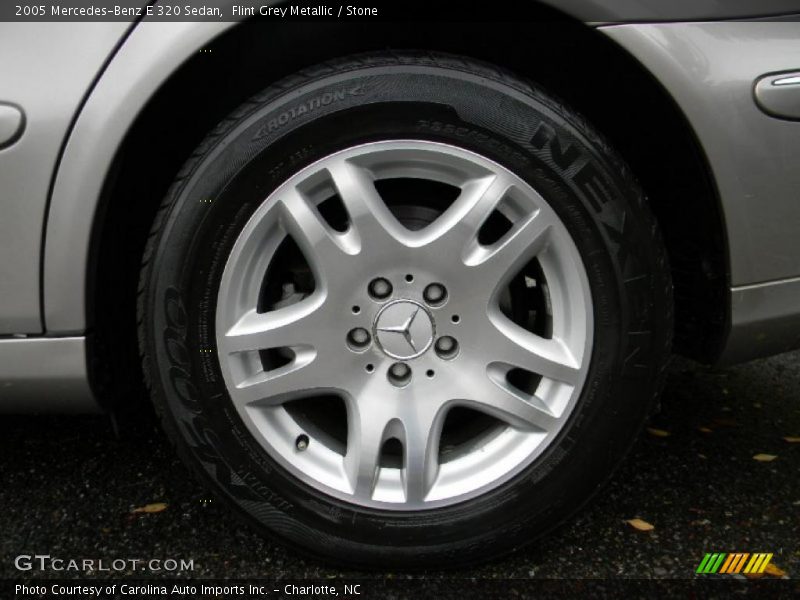Flint Grey Metallic / Stone 2005 Mercedes-Benz E 320 Sedan