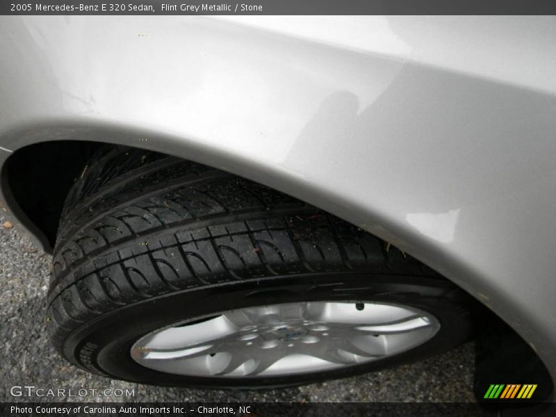 Flint Grey Metallic / Stone 2005 Mercedes-Benz E 320 Sedan