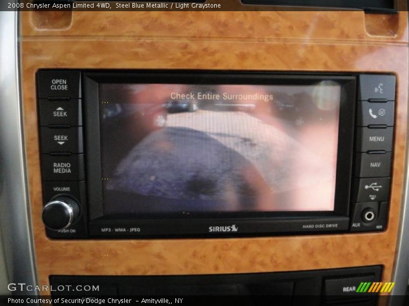 Steel Blue Metallic / Light Graystone 2008 Chrysler Aspen Limited 4WD
