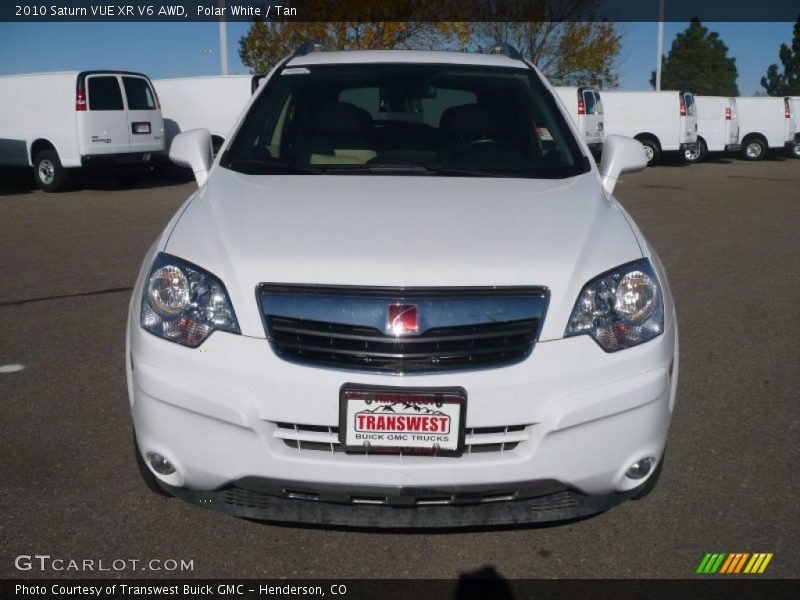 Polar White / Tan 2010 Saturn VUE XR V6 AWD