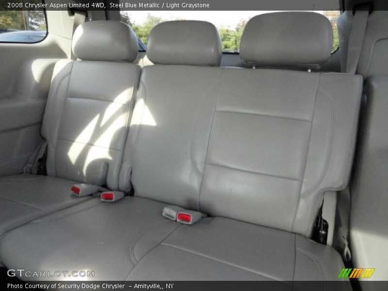 Steel Blue Metallic / Light Graystone 2008 Chrysler Aspen Limited 4WD