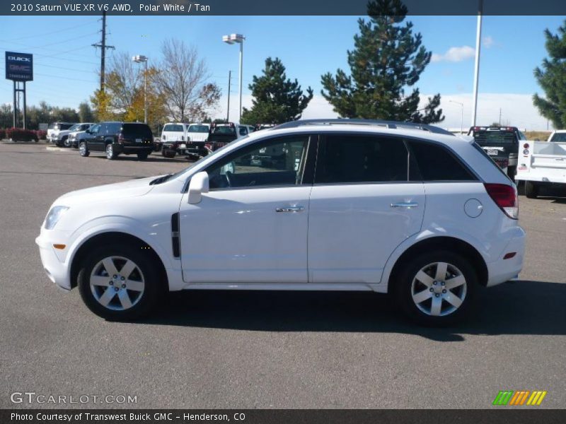 Polar White / Tan 2010 Saturn VUE XR V6 AWD