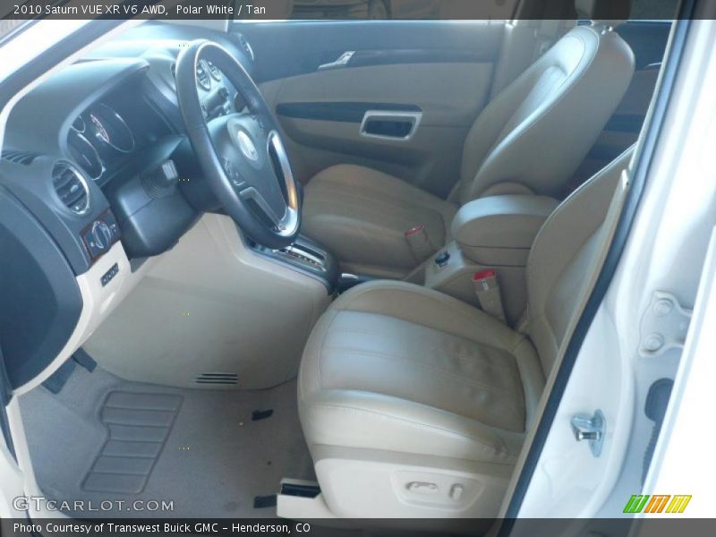  2010 VUE XR V6 AWD Tan Interior