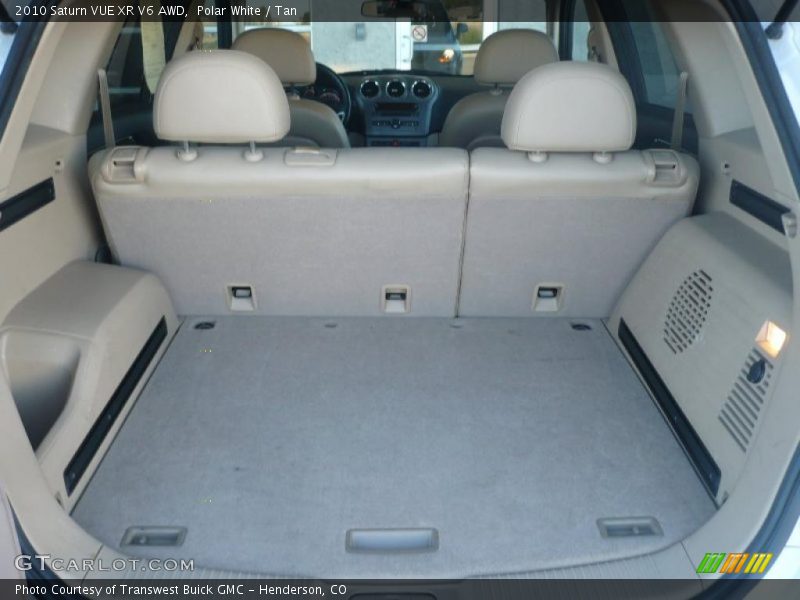  2010 VUE XR V6 AWD Trunk