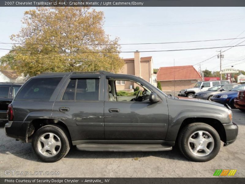 Graphite Metallic / Light Cashmere/Ebony 2007 Chevrolet TrailBlazer LS 4x4