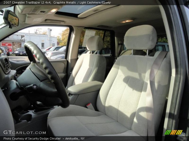 Graphite Metallic / Light Cashmere/Ebony 2007 Chevrolet TrailBlazer LS 4x4